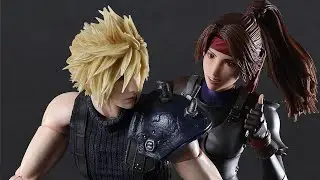 Square Enix Play Arts Kai Final Fantasy 7 Remake Jessie and Motor Bike Preview 2/2022