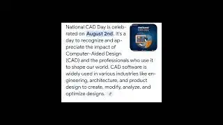 CAD Computer Aided Design #August 2#YouTube Short's