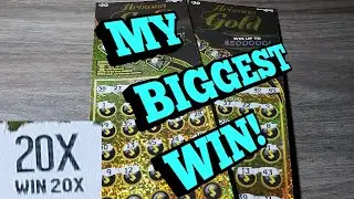 🤑MASSIVE WINNER🤑 $20 ARIZONA GOLD - ARIZONA LOTTERY SCRATCH OFF TICKETS