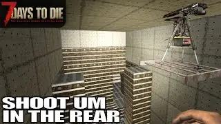 Horde Night Turret Setup | 7 Days to Die | Alpha 18 Gameplay | E77