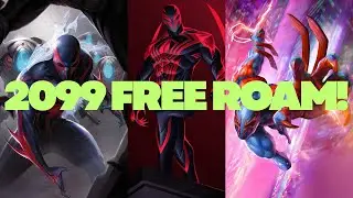 Spider-Man 2099 FREE ROAM 🕸️🔥 | Futuristic Suit Swing! (TASM2)
