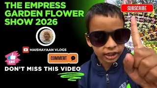 Don't Miss This! 🌺 Empress Garden Pune Flower Show 2026 #youtubevideo #viralvideo #pune #flowershow 