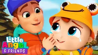 Tears Tears Go Away (It's OK To Cry)  | Little Angel And Friends Kid Songs