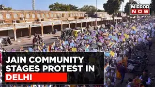 Jain Community Stages Protest At Jantar Mantar, Demands Death Sentence For Accused | Top News
