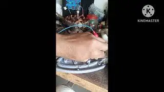 Finding and rectifying fault in National Automatic press iron.