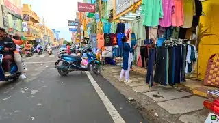 Pondicherry City Walking Tour 🔥 Explore Puducherry, South India 🔥 MG Road Area 🔥 4K 60  FPS