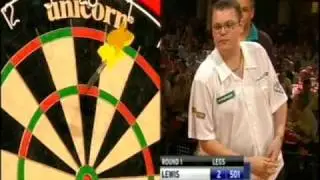 Matchplay 2008 - Rd 1 - Kevin McDine v Adrian Lewis pt. 2