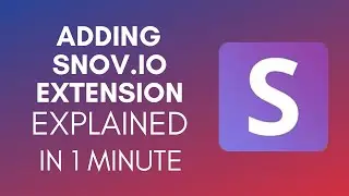 How To Add Snov.io Extension (2025)