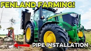 Managing Fenland Marsh Vegetation, Installing a Culvert, Ditch Maintenance 