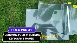 UNBOXING POCO PAD  X1 BUILDING KEYBOARD AND MOUSE 