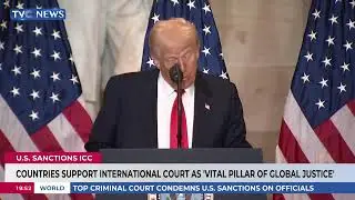 U.S. Sanctions ICC: 79 Countries Support International Court As 'Vital Pillar Of Global Justice'