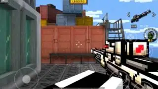 Pixel Gun 3d Gameplay #41-Long Range Sniping, Headshots, Noscoping