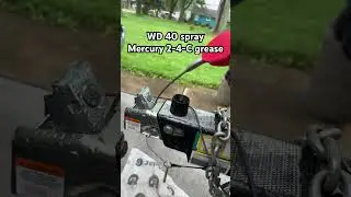 Trailer hitch and ball maintenance! #fishing #fishingmethods #justfishing