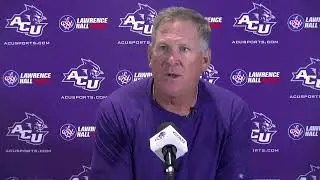 ACU Football: Keith Patterson Press Conference (Sept. 1, 2025)