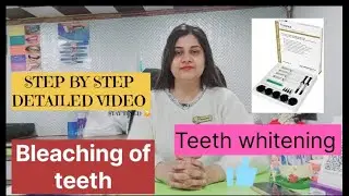 Dental Bleaching/ Teeth Whitening kit #teethwhitening #dental #shorts #ytshorts #whiteteeth #dentist