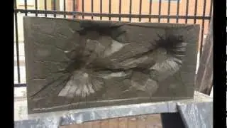 Flexible Membrane Computational Concrete Surfaces GFRC