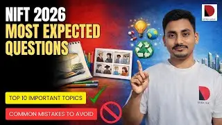 NIFT 2026 | Most Expected Questions | CAT & GAT Important Topics 
