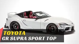 2021 Toyota Supra Sport Top concept can be future A90 Supra Targa Top
