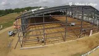 Equestrian Indoor Arena construction progress