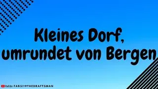 Wir zeichnen einen kleinen Teil eines Dorfes mit der 1 Punkt zeichen Methode