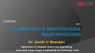 #01 - Morphological Image Processing - Preliminaries