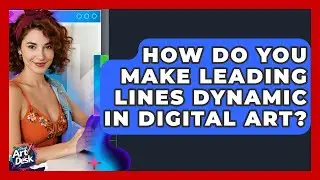 How Do You Make Leading Lines Dynamic In Digital Art? - The Virtual Art Desk