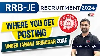 Where you get posting under RRB Jammu Srinagar zone? Very important video