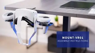 MOUNT-VR01 Clamp-on VR Headset Stand Assembly by VIVO