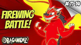Dax and Boaragon Take On A FIREWING MYSTIC! | Episodes 11-14 | Dragamonz