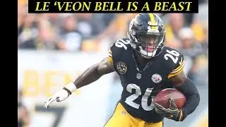 Nfl IS FIXED BUT LE'VEON BELL'S STIFF ARM THO!