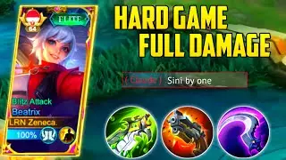Kasih Paham MM Lawan !! Build Beatrix Tersakit 2023 | Top Global Beatrix | MLBB