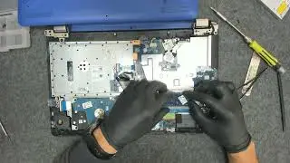 Замена жесткого диска серии HP 15-BS.