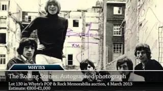 The Rolling Stones Memorabilia for Auction