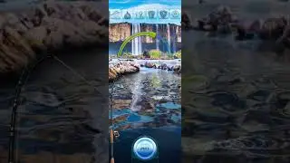 Let's fish - Day strike Pike Cichlid 10kg in Iguazu Fall #shorts #fishing #game