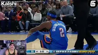 Oklahoma City Thunder Vs Washington Wizards NBA 10/30/2025