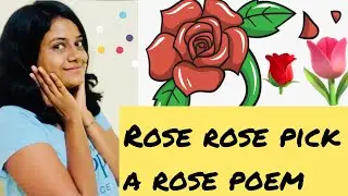 A Rose Rose Pick A Rose poem | Popular Nursery Rhymes with PenEra Kids ||