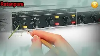 crossover setting l behringer crossover lकोस ओवर का setting ll