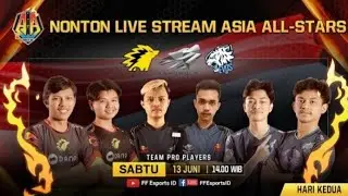 AKSI TIM AEROWOLF DUO, MERATAKAN SATU SQUAD Di Turnamen Free Fire Asia All starts + BOYAH!