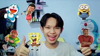 Menirukan 45 Suara Kartun Indonesia Dan Malaysia | Impersonator Indonesia