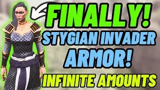 Stygian invader Armor glitch! Exiled Lands! Conan Exiles Age of Heroes