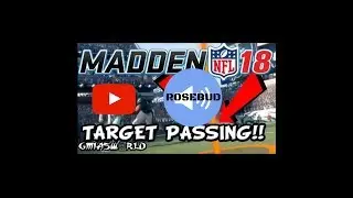 Target Passing Madden 18
