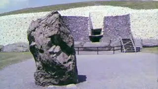 Prehistoric Newgrange Burial Chamber, Co. Meath, Ireland 1979