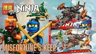 Bela Ninja (Lego Ninjago) Misfortune's Keep - Skybound | Review en Español