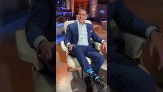 Mark Cuban's socks are on theme 🦈 #shorts #sharktank #tvshow #mensfashion #behindthescenes