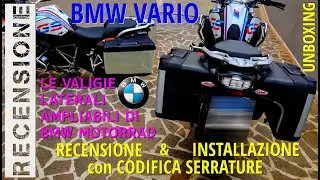 BMW VARIO -VALIGIE LATERALI -UNBOXING/RECENSIONE/INSTALLAZIONE