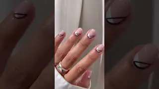 Black & White by Cracked Polish | @press_reset_nails