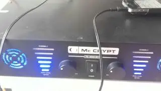 MC Crypt PA8000 test after transistor swap.