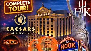 CAESARS ATLANTIC CITY FULL TOUR 😱 | Is This Casino/Hotel worth it in 2026?!