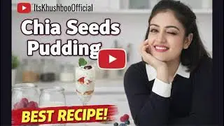 New Year Special Dessert-Healthy Chia Seed Pudding 🍮🥂
