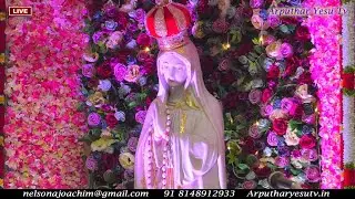 🔴🅻🅸🆅🅴 2024 Feast Mass of St Fatima Church, Kodambakkam | 13/10/2024 | @ArputharYesuTV